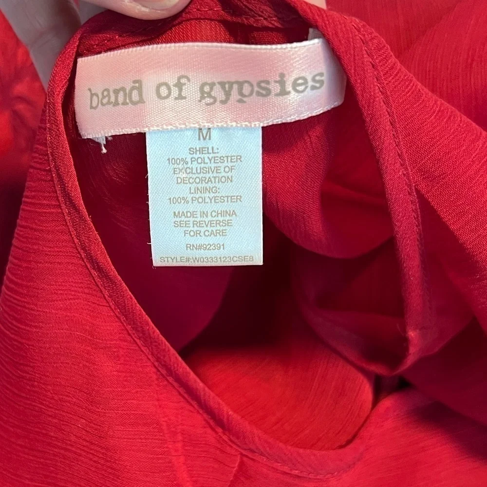 ⭐️Band of Gypsies, Lovely Boho Dressw/POCKETS,Complete Slip-Dress Lining,Fun! - Picture 8 of 15